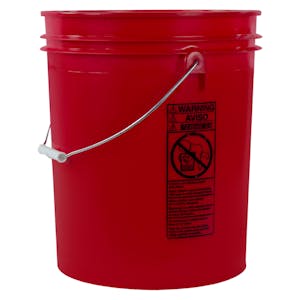 Seachoice 90120 5 Gal Yellow Utility Bucket with Handle