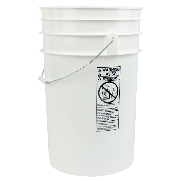 United Solutions 2-Gallon (s) Food-grade Plastic General Bucket in the  Buckets department at
