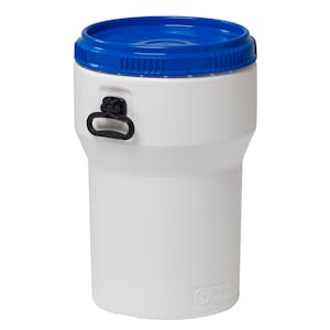 10.6 Gallon Nestable UN Rated HDPE Drum w/ Lid