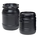 6.9 Gallon Wide Mouth Stackable HDPE Drum w/ Lid