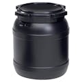 4 Gallon Wide Mouth Stackable HDPE Drum w/ Lid