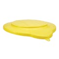 3.17 Gallon Vikan® Yellow Polypropylene Bucket Lid