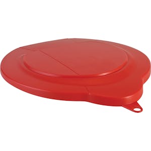 1.58 Gallon Vikan® Red Polypropylene Bucket Lid