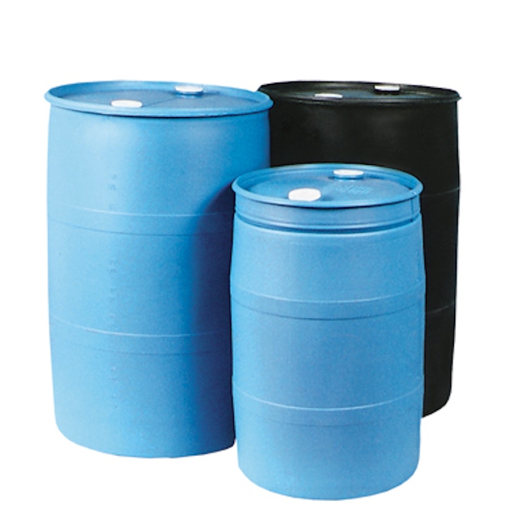 30 gallon plastic barrels