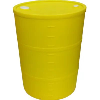 55 Gallon Yellow Closed Head Drum 23.25" Dia. x 35" Hgt.