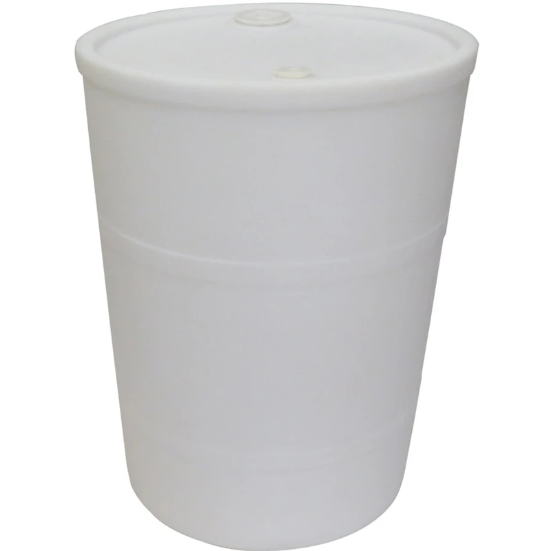 55 Gallon Natural Closed Head Drum 23.25" Dia. x 35" Hgt.