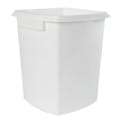 1.5 Gallon/5.6 Liter Polypropylene TrustPack+ Square Pail with Handle (Lid Sold Separately)