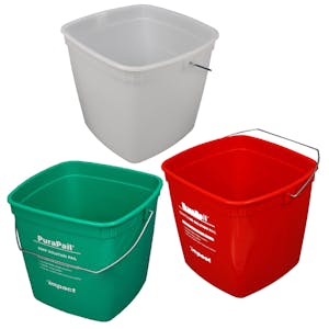 8 Gallon EZ Stor® Plastic Container, Molded On Hand Grips