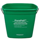 3 Quart Green PuraPail™ Utility Pail - Soap Solution Imprint