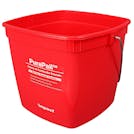 3 Quart Red PuraPail™ Utility Pail - Sanitizer Imprint