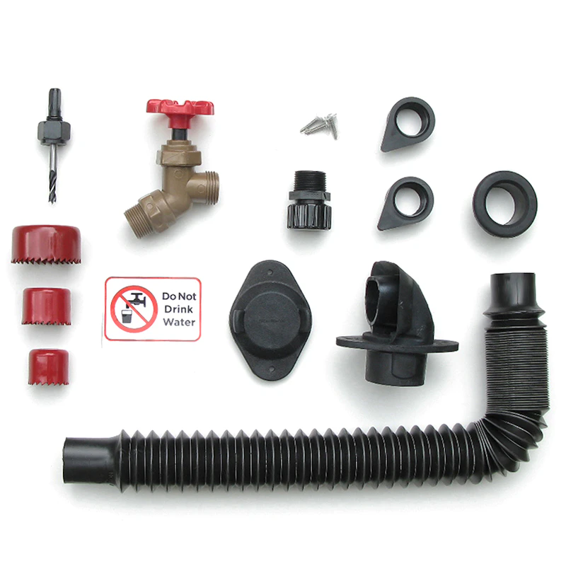 Rain Barrel DIY Kit & Accessories