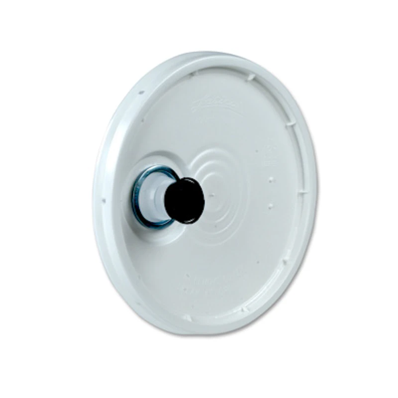 White Bucket Lid with Spout