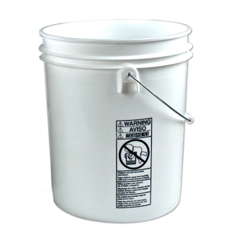 Standard White 5 Gallon Bucket