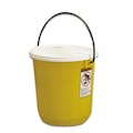 Nalgene™ Graduated Air-Tight Yellow 14 Qt. Pail with Cover