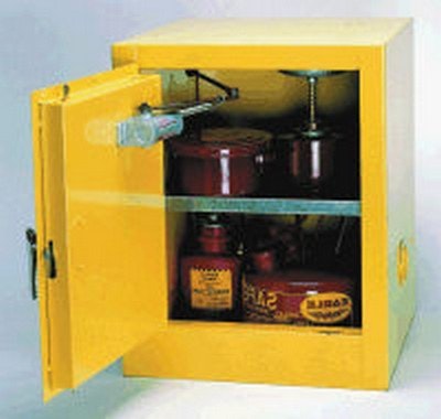 4 Gallon Storage Cabinet - 17-1/2" x 18" x 22-1/2"