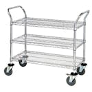 Quantum® Q-Stor Wire Shelving Mobile Carts