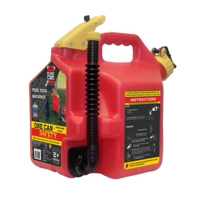 2.2 Gallon Red Gasoline SureCan®