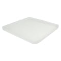 18-1/2" L x 18-1/2" W x 1-1/2" Hgt. Natural Tamco® Curved Corner Tray