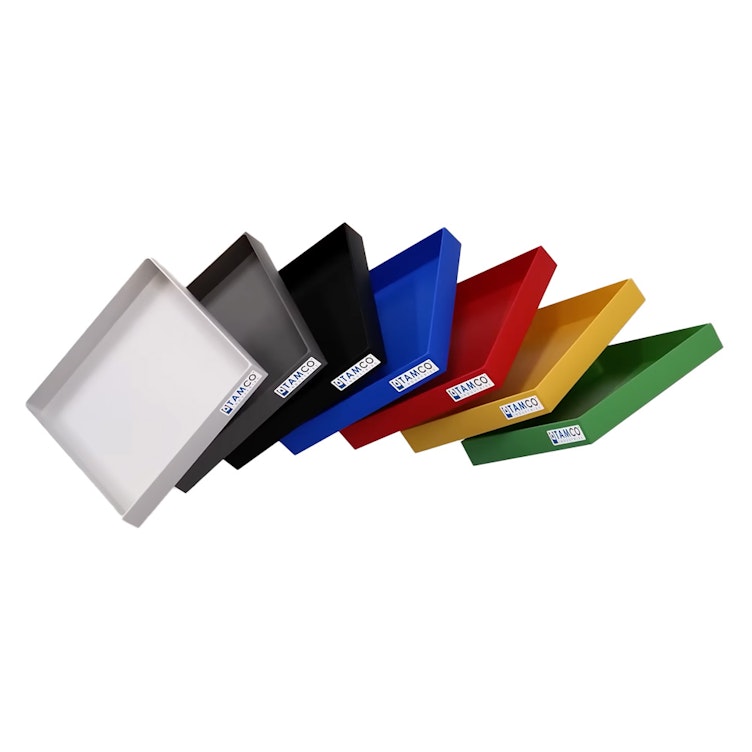 30" L x 24" x 3" Hgt. Black Tamco® Tray