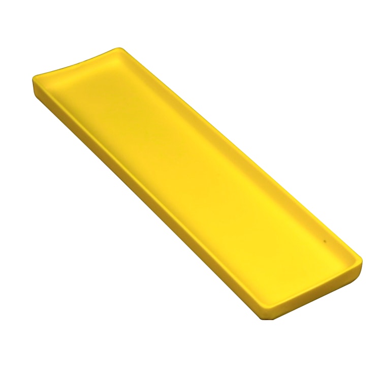 20" L x 6" W x 1-1/4" Hgt. Yellow Tamco® Tray