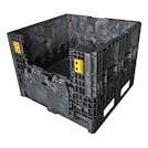 Black Collapsible Bulk Container - 32" L x 30" W x 34" Hgt.