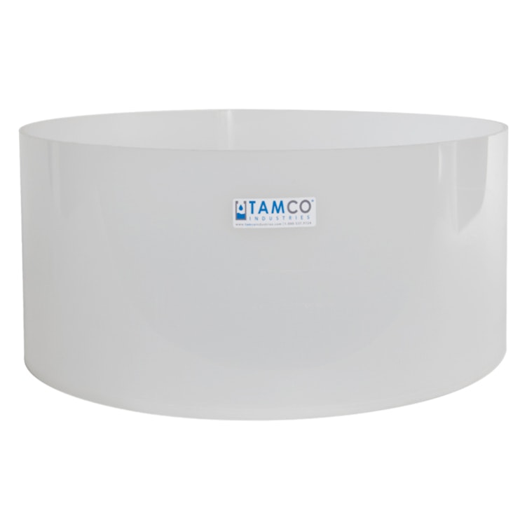 18" Dia. x 8" Hgt. Polypropylene Fabricated Tamco® Tray (Cover Sold Separately)