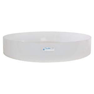 24" Dia. x 4" Hgt. Polypropylene Fabricated Tamco® Tray (Cover Sold Separately)