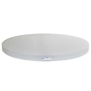 24" Dia. Polypropylene Fabricated Tamco® Tray Cover