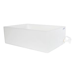 12" L x 18" W x 6" Hgt. Tamco® HDPE Fabricated Tray with Spigot (Cover Sold Separately)