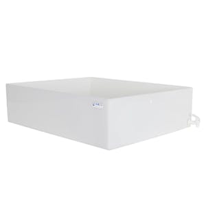 24" L x 30" W x 8" Hgt. Tamco® HDPE Fabricated Tray with Spigot (Cover Sold Separately)