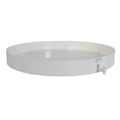36" Dia. x 4" Hgt. HDPE Fabricated Tamco® Tray (Cover Sold Separately)