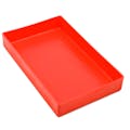 20" L x 12" W x 3" Hgt. Red Tamco® Tray