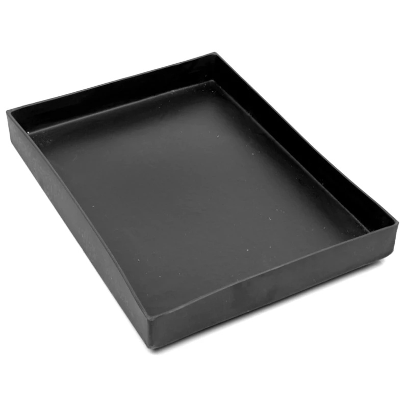 24" L x 18" W x 3" Hgt. Black Tamco® Tray