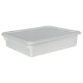White Stowaway® Letter Box with Lid - 13-1/2" L x 10-1/2" W x 3" Hgt.