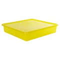 Lemon Stowaway® Scrap Box with Lid - 15" L x 15" W x 3" Hgt.