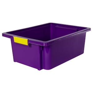 Purple Stow 'N' Tell® HD Nest Stacking Bin - 16-1/4" L x 12" W x 6" Hgt.