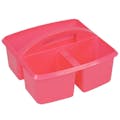 Pink Small Utility Caddy - 9-1/4" L x 9-1/4" W x 5-1/4" Hgt.