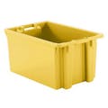 2 Cu. Ft. Yellow Stack & Nest Container - 23" L x 15" W x 12" Hgt.