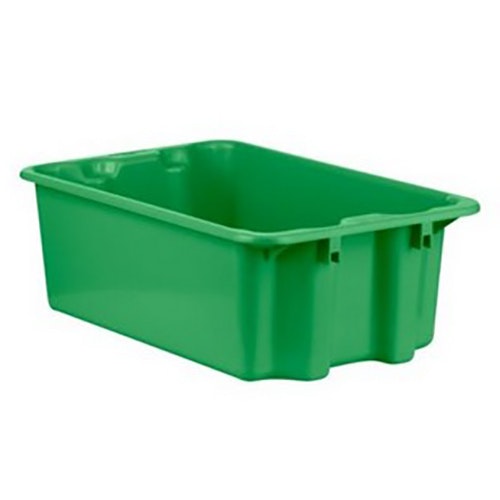 1.1 Cu. Ft. Green Stack & Nest Container - 23" L x 15" W x 8" Hgt.
