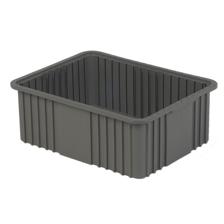 Gray Flexible Organizer Storage Box Set of 2 pcs Agbox