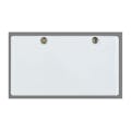 Clear Vinyl Card Holder with Snaps for 7-1/4" x 3-1/2" Cards