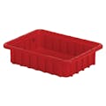 10-7/8" L x 8-1/4" W x 2-1/2" Hgt. Red Divider Box