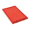 Red Cover for 18" L x 11" W Quantum® Stack & Nest Totes