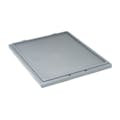 Gray Cover for 23-1/2" L x 19-1/2" W Quantum® Stack & Nest Totes