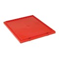 Red Cover for 23-1/2" L x 19-1/2" W Quantum® Stack & Nest Totes