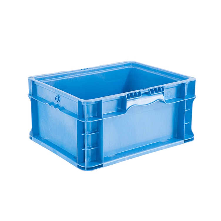 24" L x 15" W x 9.5" Hgt. Blue StakPak Container