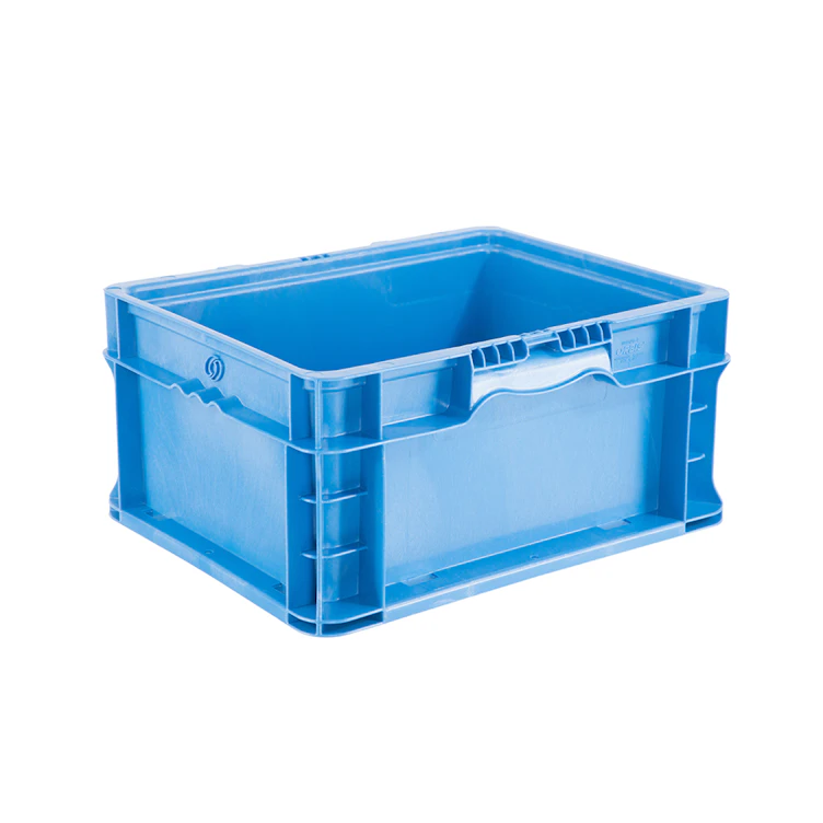 24" L x 15" W x 14.5" Hgt. Blue StakPak Container | U.S. Plastic Corp.