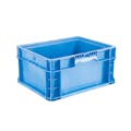 12" L x 15" W x 7.5" Hgt. Blue StakPak Container