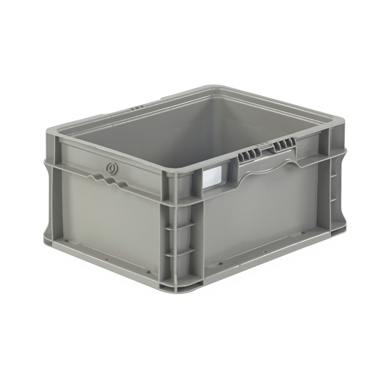 24" L x 15" W x 14.5" Hgt. Gray StakPak Container