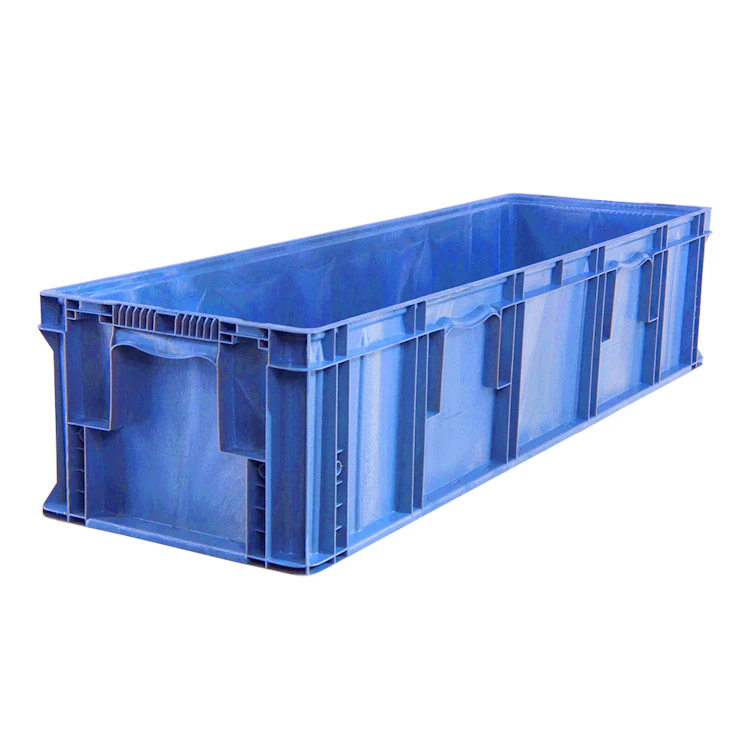 48-1/2" L x 15" W x 11" Hgt. Blue StakPak Long Box | U.S. Plastic Corp.